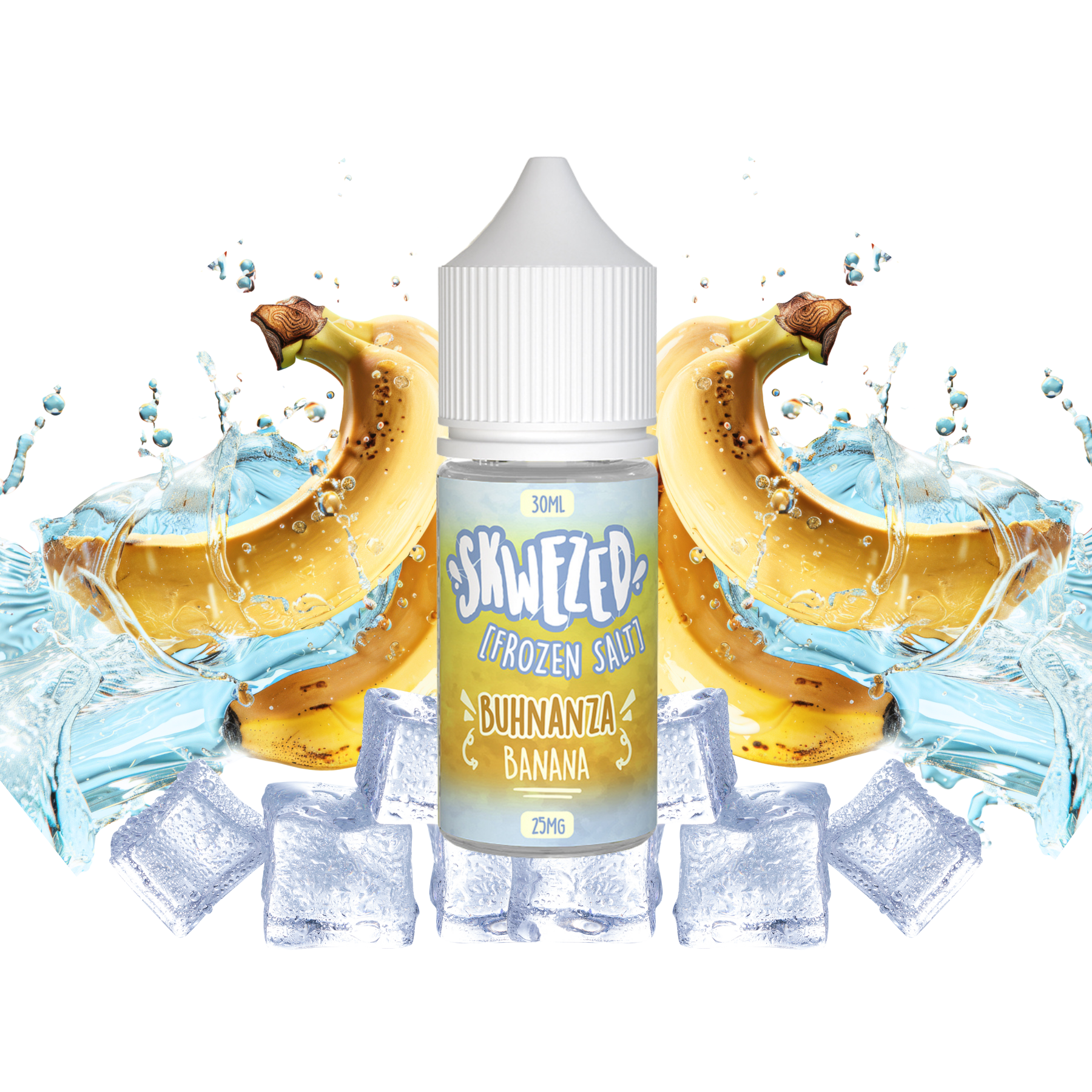Skwezed Frozen Banana Salt Nic – Taberna Del Vapeador