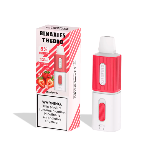 Binaries TH6000 Strawberry Ice 6000Puffs 5%