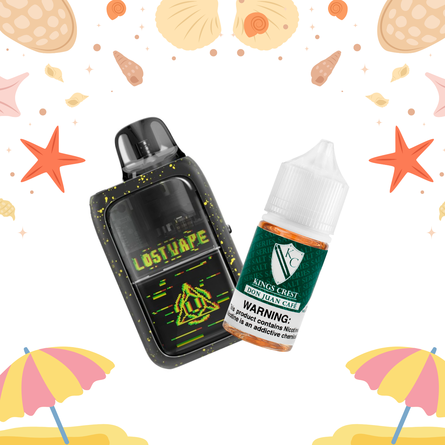 Lost Vape Ursa Epoch + Salt Nic 30ml