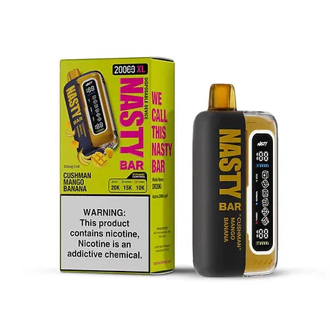 Nasty bar Cushman Mango banana 20k 20000 puff 5%