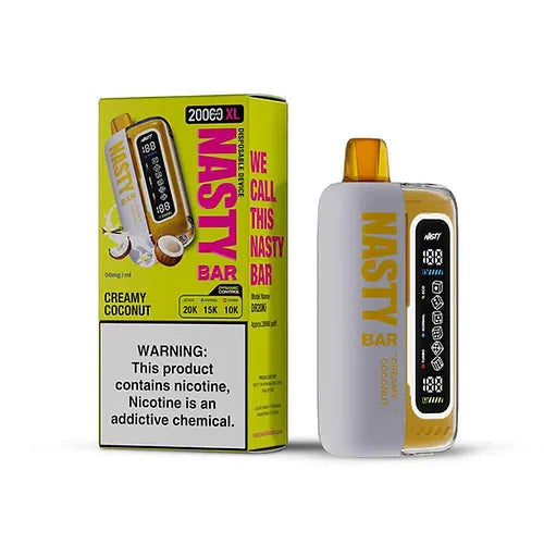 Nasty bar Creamy Coconut 20k 20000 puff 5%