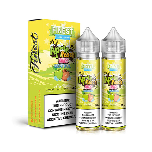 The Finest Apple Peach Sour Menthol 60ml