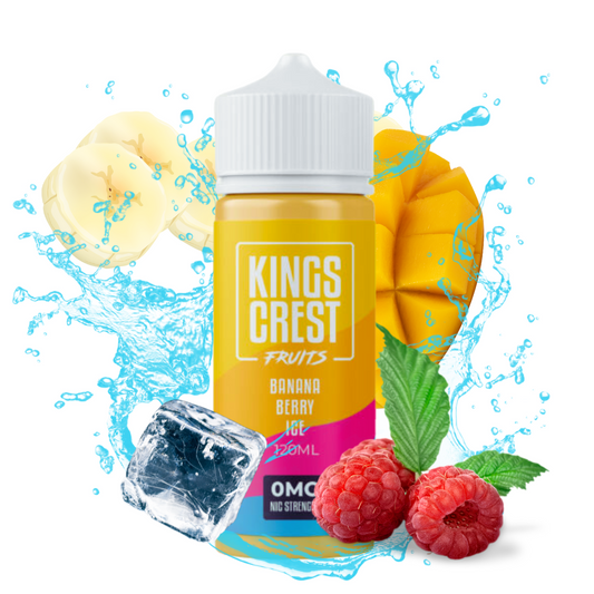 Kings Crest Fruits Banana berry ice 120ml