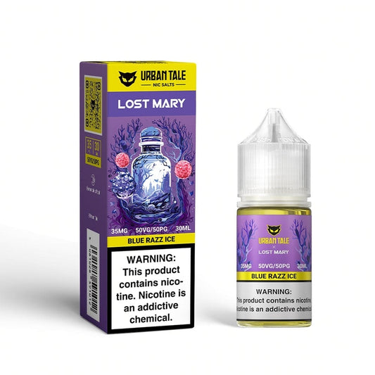 Urban Tale Lost Mary Blue Razz Ice Salt Nic
