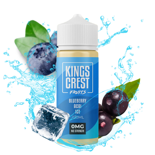 Kings Crest Fruits Blueberry acai ice 120ml