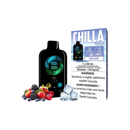 Chilla by Zilla Frost Berry 30000puff