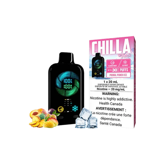 Chilla by Zilla Primal Punch Ice 30000puff