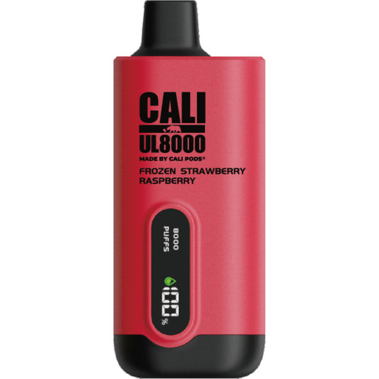 Cali UL8000 Frozen Strawberry Raspberry 8K 8000 puff