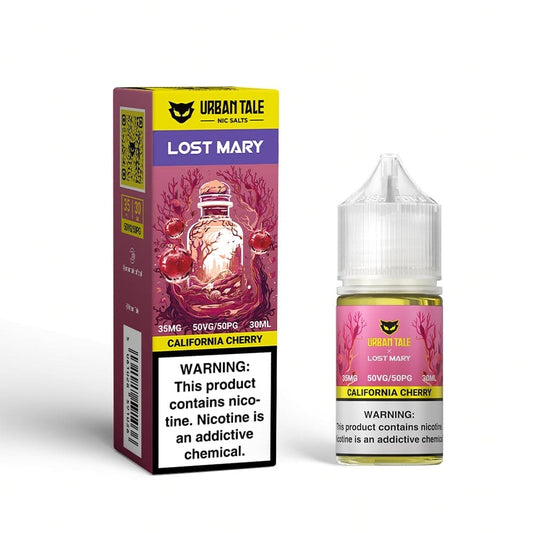 Urban Tale Lost Mary California Cherry Salt Nic