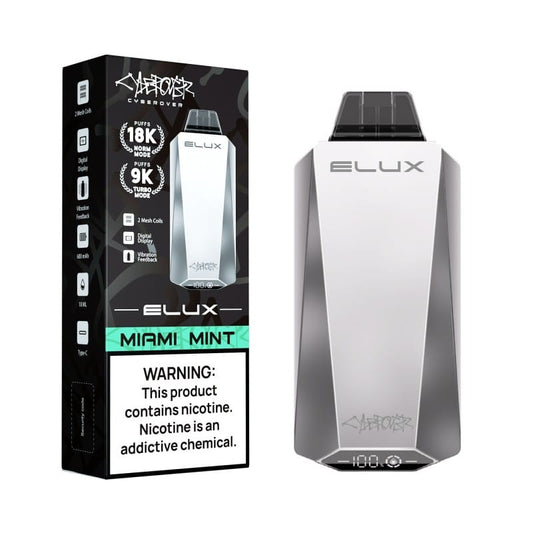 Elux 18k Miami Mint 18000 puff