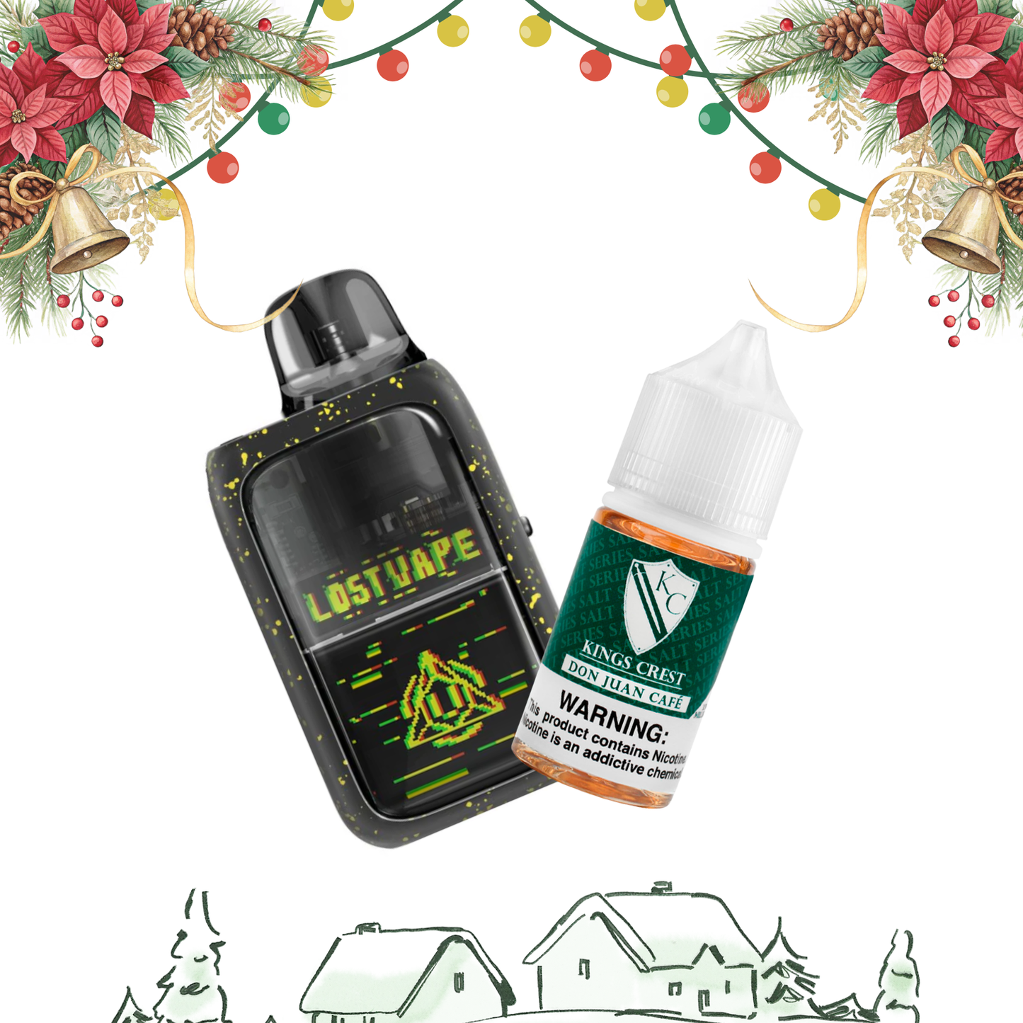 Lost Vape Ursa Epoch + Salt Nic 30ml