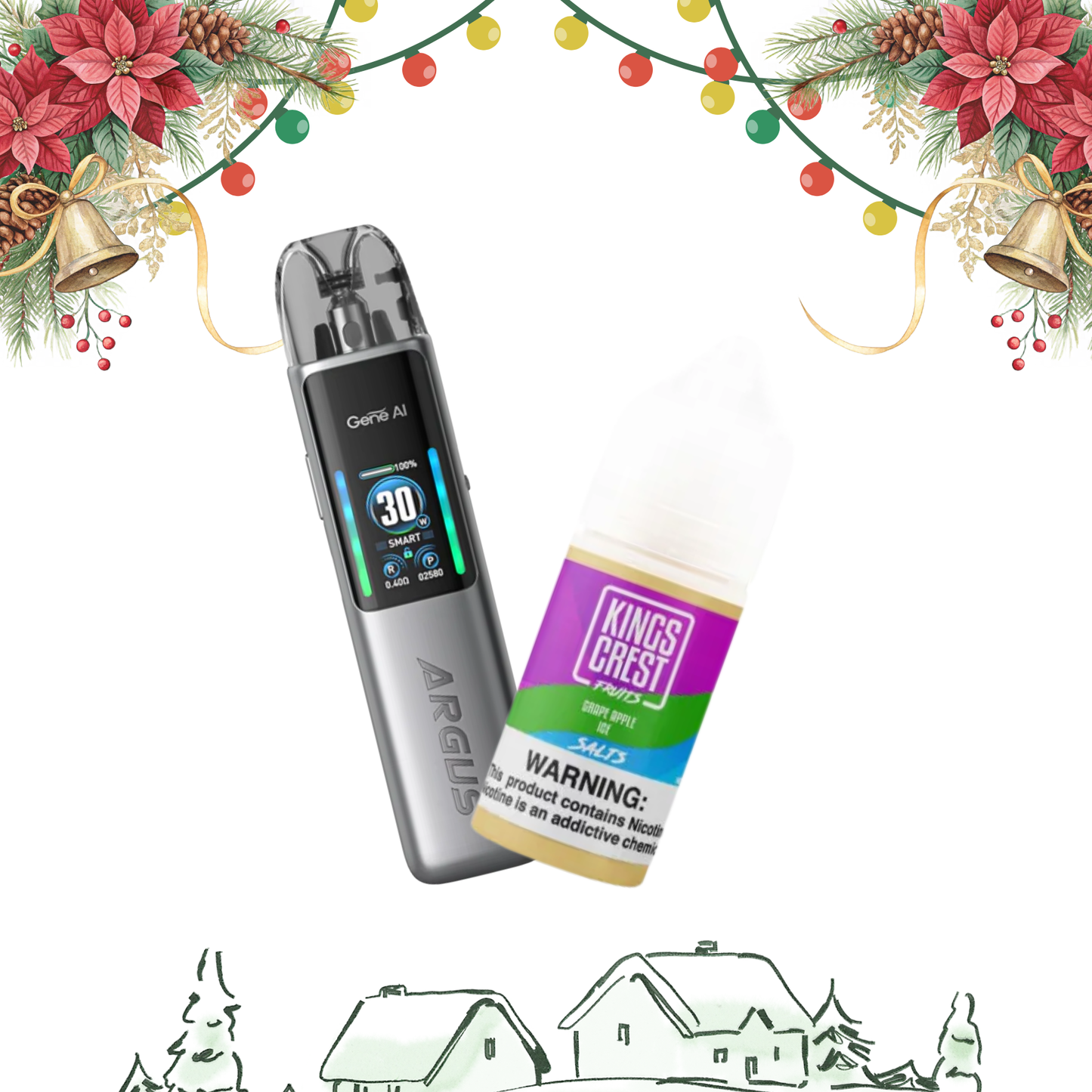 Voopoo Argus G2 + Salt Nic 30ml