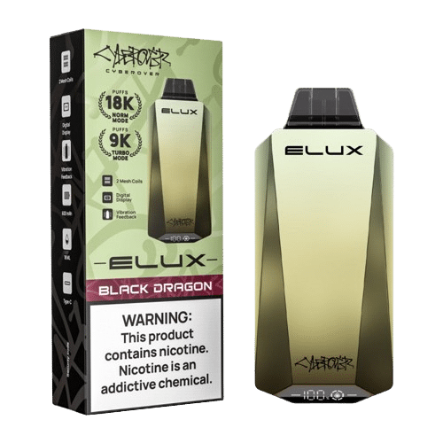 Elux 18k Black Dragon 18000 puff