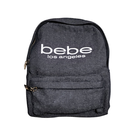 BEBE – Rian Denim Backpack Black