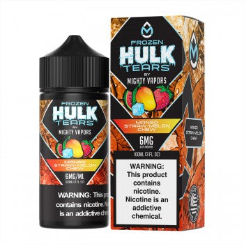 Mighty Vapors x Frozen Hulk Mango straw-melon chew 100ml