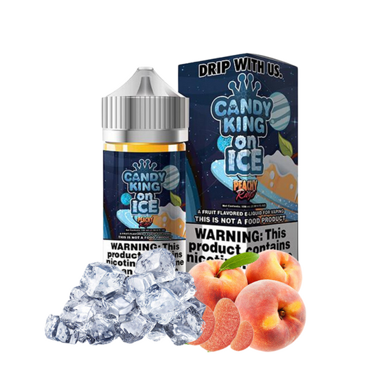 Candy King Peachy Rings Ice 100ml