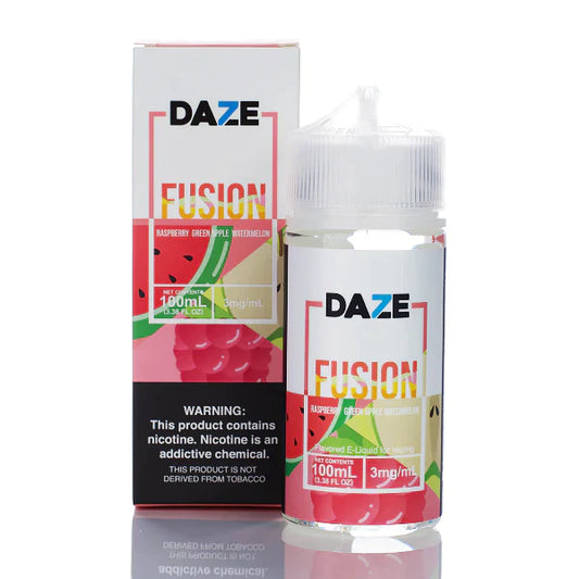 Daze Reds Fusion Raspberry green apple watermelon 100ml