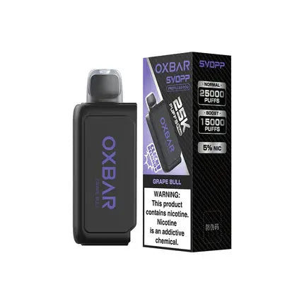 Cartucho Oxbar Svopp Pod Grape Bull 25000 Puff