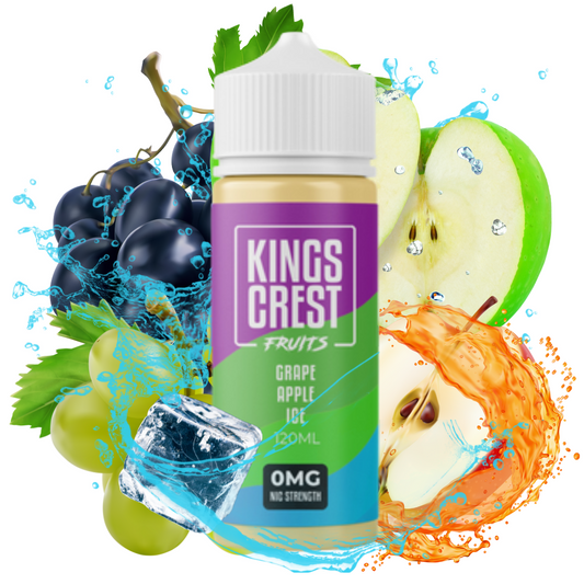 Kings Crest Fruits Grape apple ice 120ml