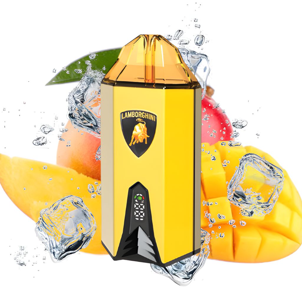 Lamborghini Aventador Ice Apple Mango 12000Puff
