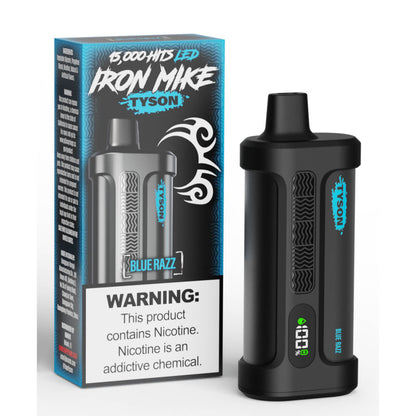 Tyson Iron Mike Blue razz 15000Puffs 5%