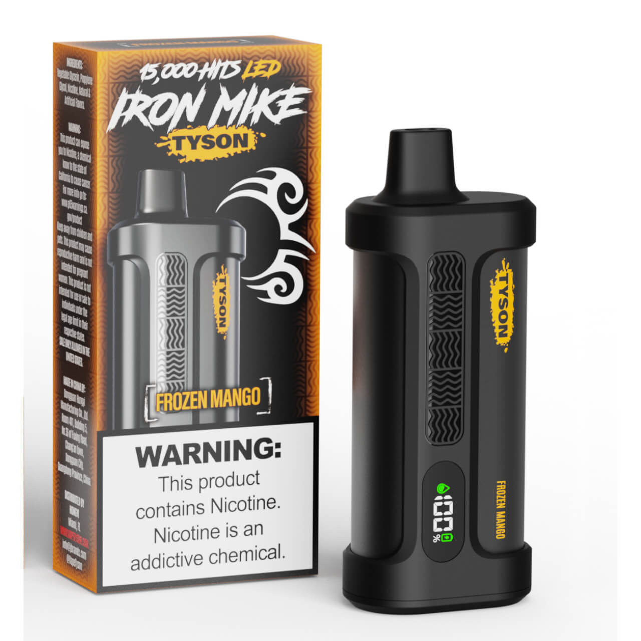 Tyson Iron Mike Frozen mango 15000Puffs 5%