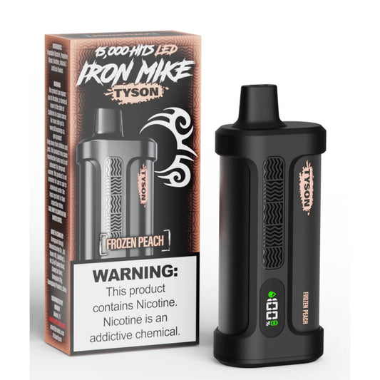 Tyson Iron Mike Frozen peach 15000Puffs 5%