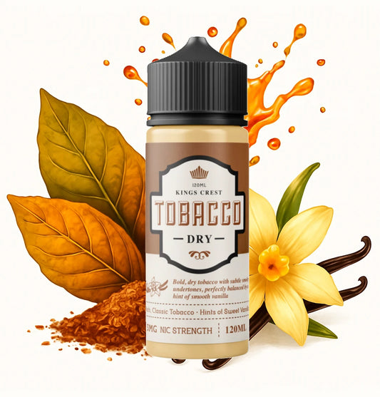 Kings Crest Tobacco Dry 120ml