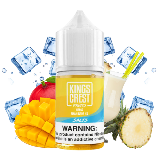Kings Crest Fruits Mango Piña Colada Ice Salt Nic 30ml