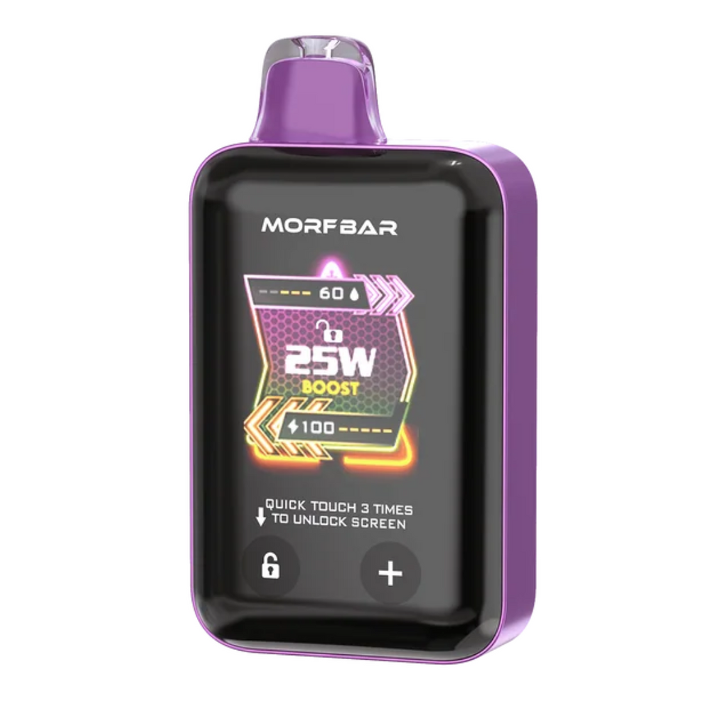 MORF BAR DISP 20000 5CT - CHARM GRAPE POP