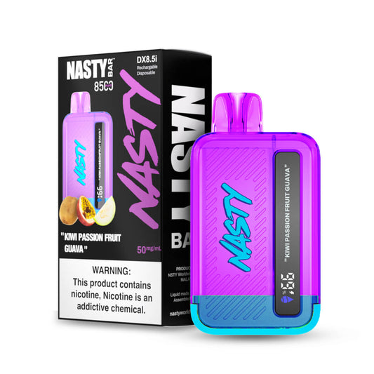 Nasty Bar Kiwi Passion Fruit Guava 8.5k 8500puff 5%