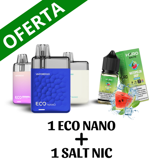 Vaporesso Eco nano + Salt nic 30ml