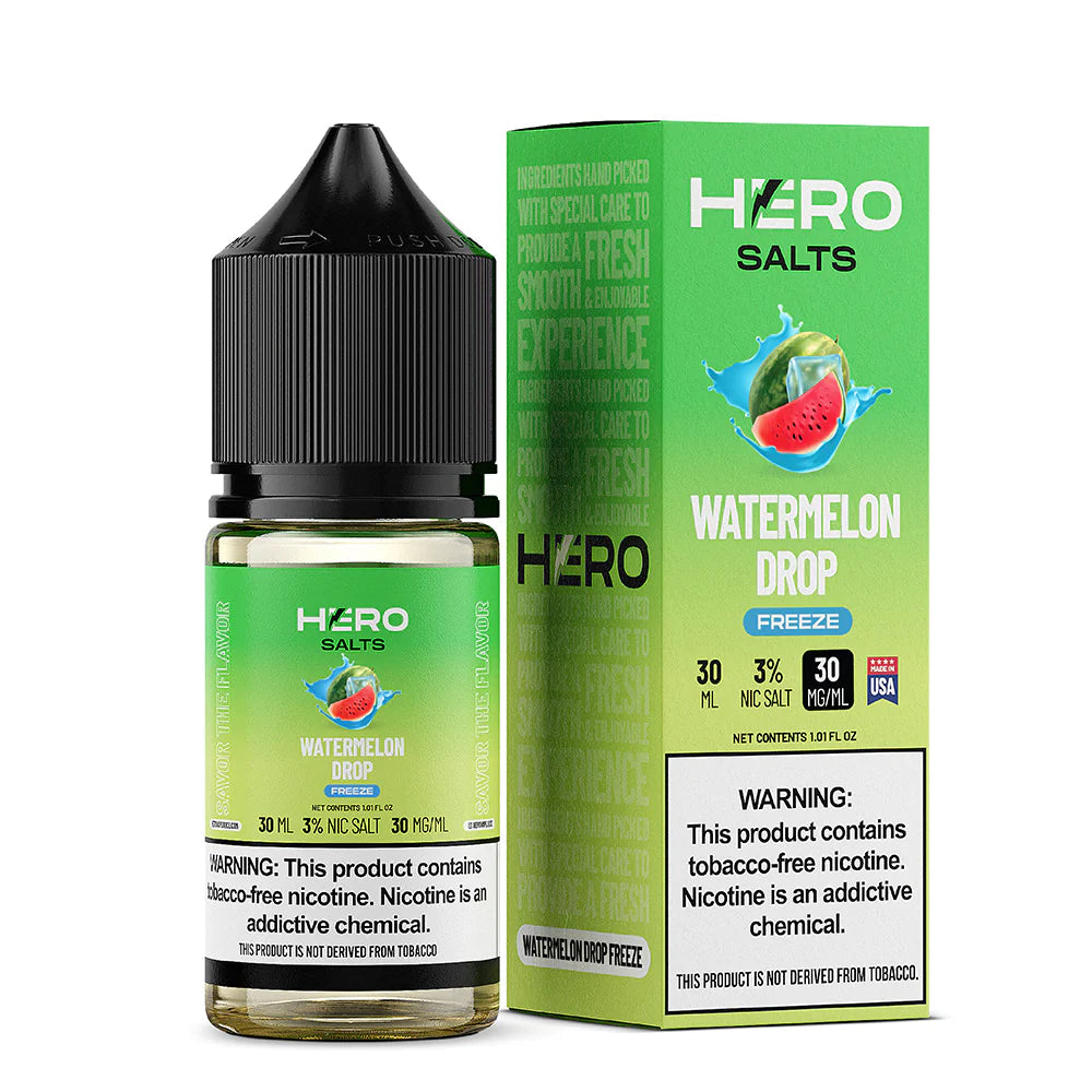 Hero Salt nic Watermelon Drop Freeze 30ml