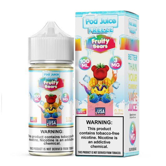 Pod Juice Freeze Fruity Bears Ice 100ml