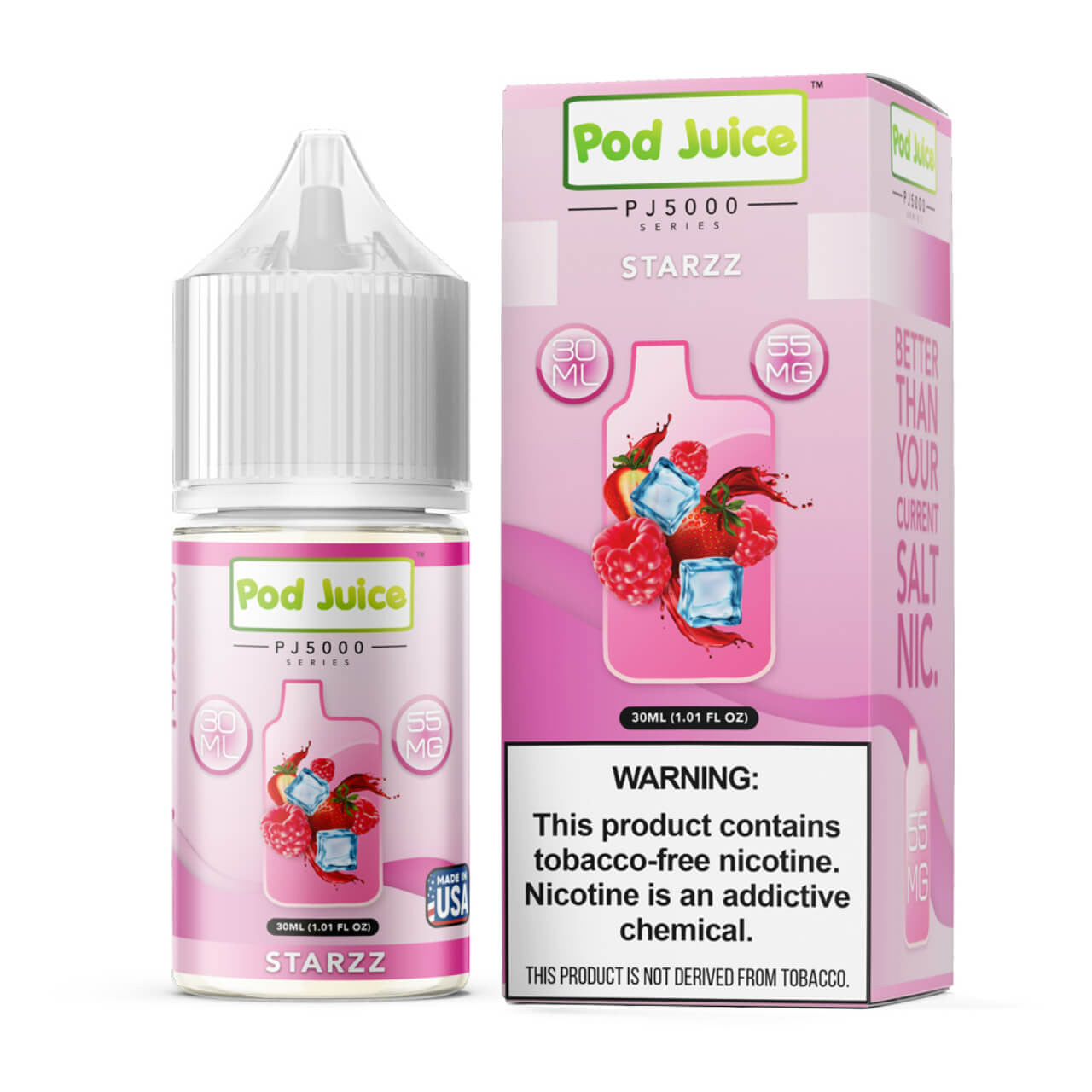 Pod Juice serie PJ5000 Salt nic Strazz 30ml