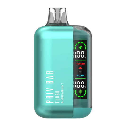 Priv Bar Turbo Alaskan mint 15000puffs 5%