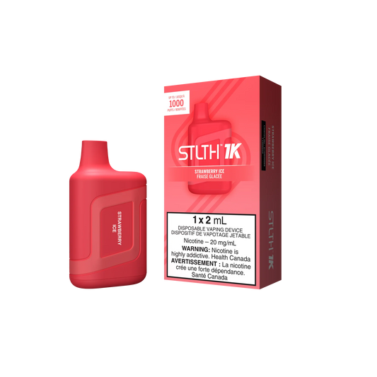 Stlth 1000 Puff Strawberry Ice 20mg