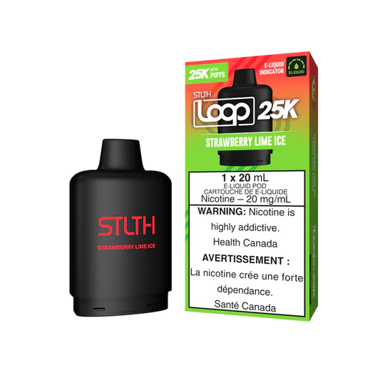STLTH Loop 25K Strawberry Lime Ice