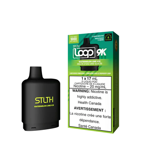 STLTH Loop 9K Watermelon Lime Ice Cartucho