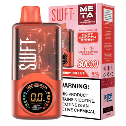 Swft Meta 30K Strawberry Roll Up 30000 puff