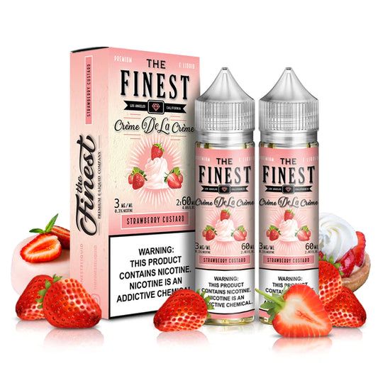 The Finest Strawberry Custard 60ml
