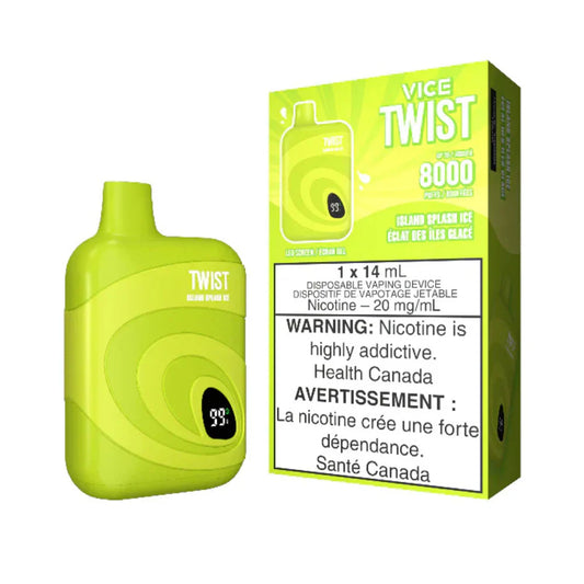 Vice Twist Island Splash Ice 8000Puff