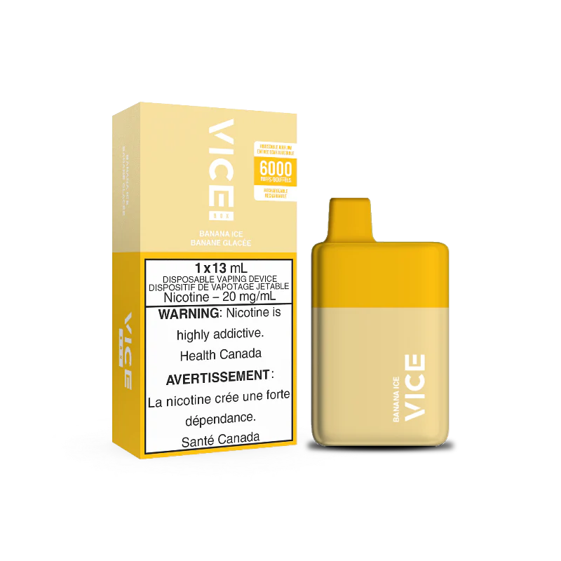 Vice Box Banana Ice 6000Puff