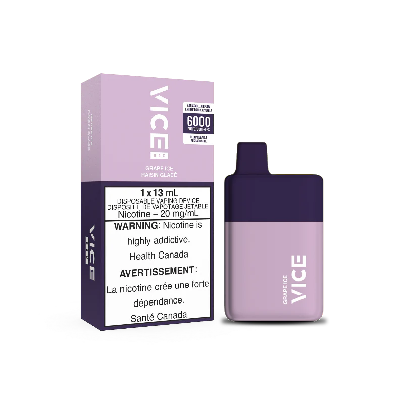 Vice Box Grape Ice 6000Puff