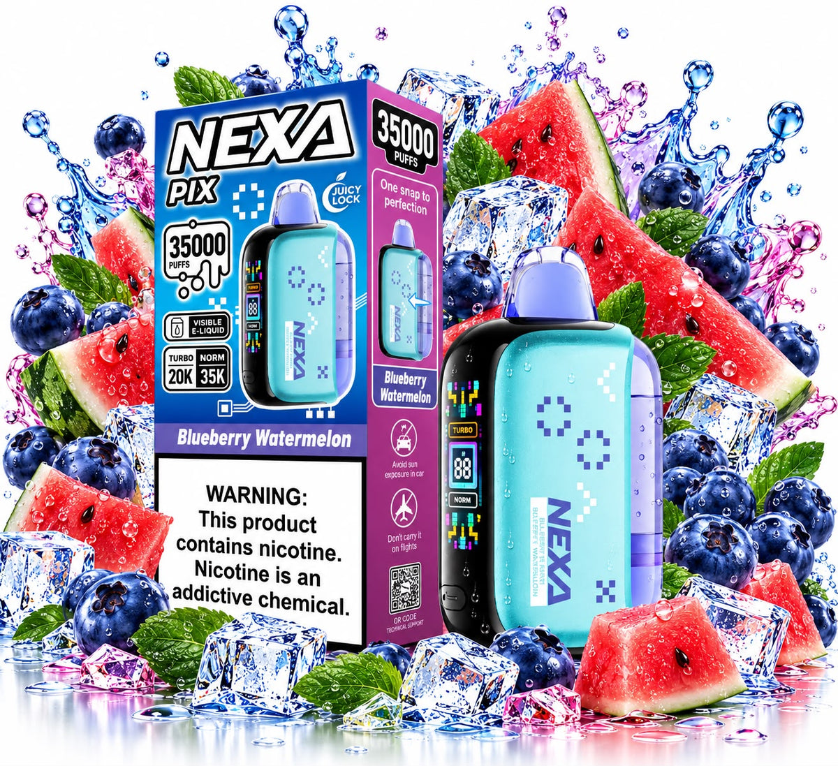 Nexa Pix 35k Blueberry Watermelon
