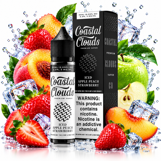Coastal Clouds Iced Peach Apple Strawberry
