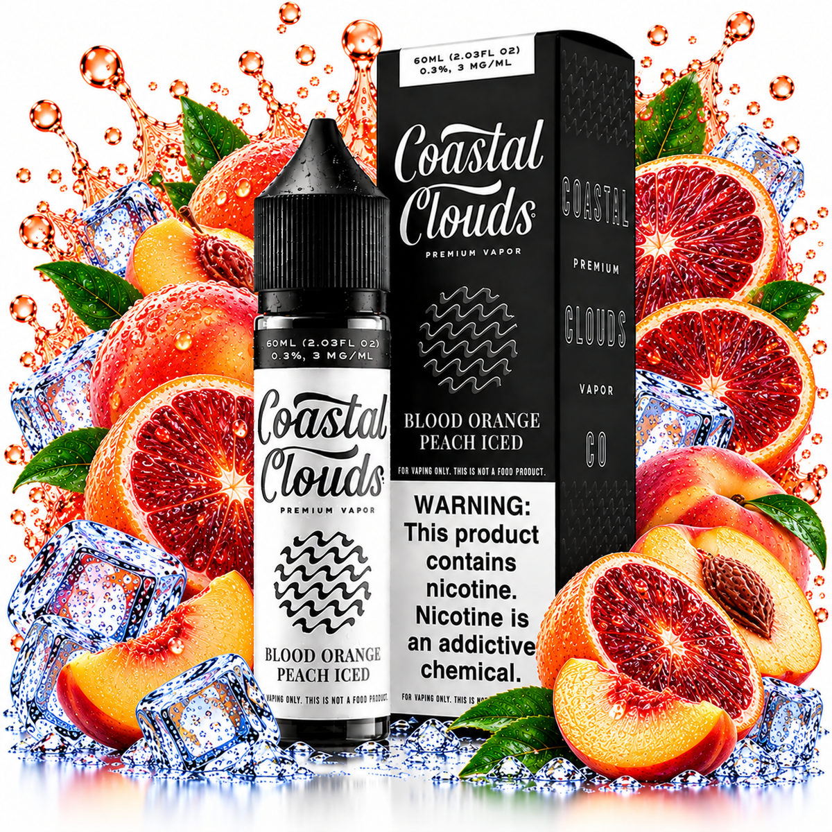 Coastal Clouds Iced Blood Orange Peach