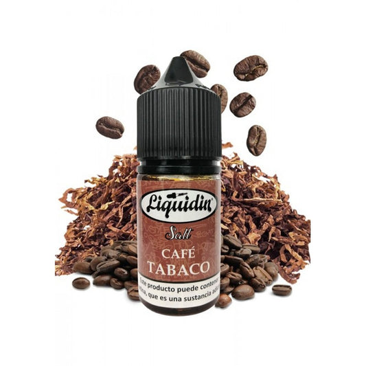 Liquidin Salt nic Café Tabaco 30ml