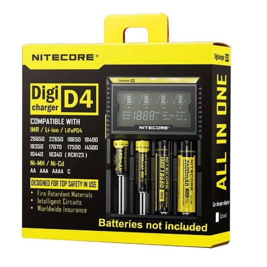 Cargador de Baterías Nitecore D4