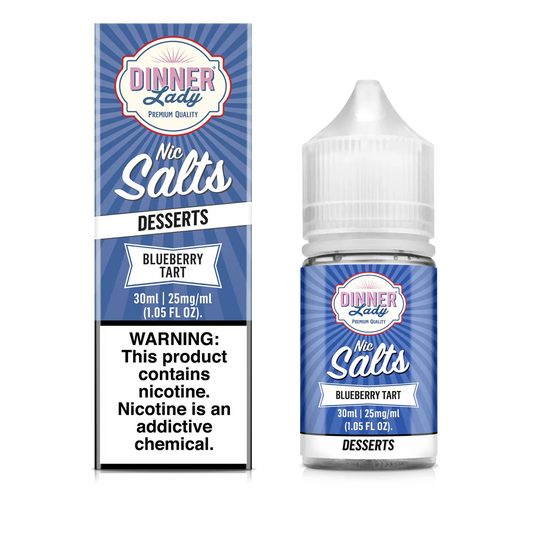 Dinner Lady Blueberry Tart Salt Nic 30ml